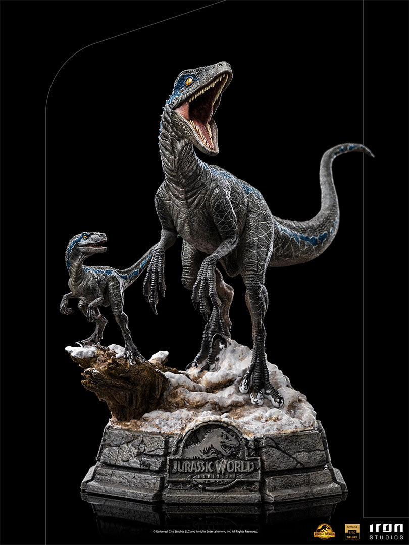 Blue and Beta Deluxe - Jurassic World: Domination - Art Scal