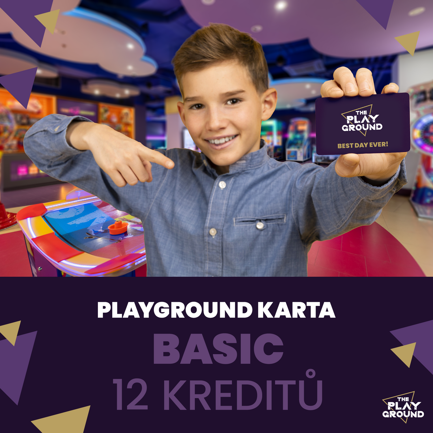 Playground card BASIC - 12 credits