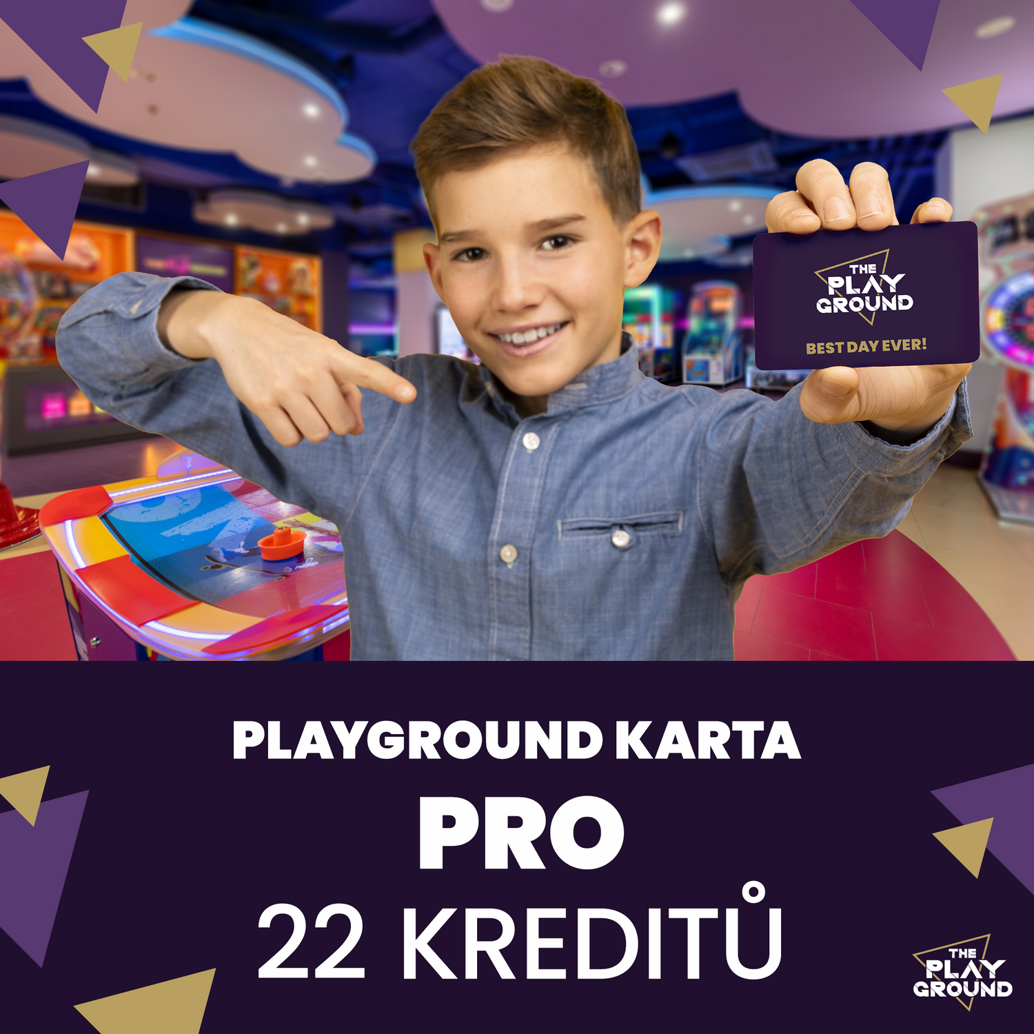 Playground karta v DÁRKOVÉM BALENÍ