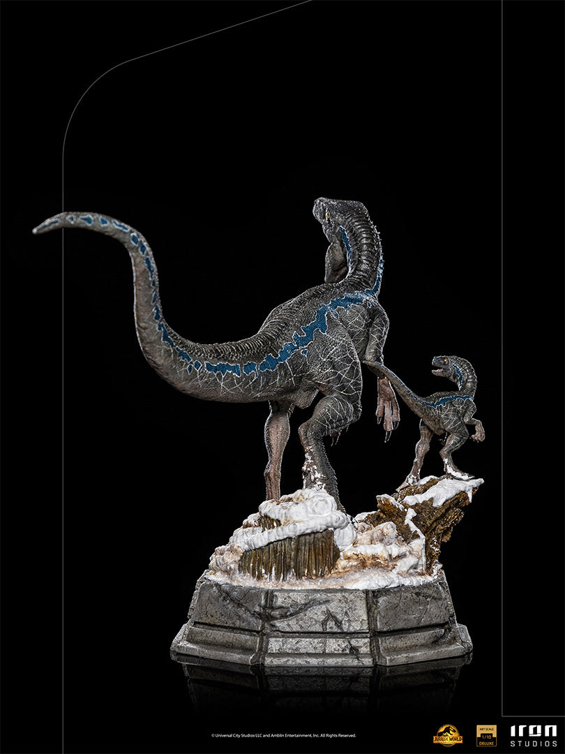 Blue and Beta Deluxe - Jurassic World: Domination - Art Scal