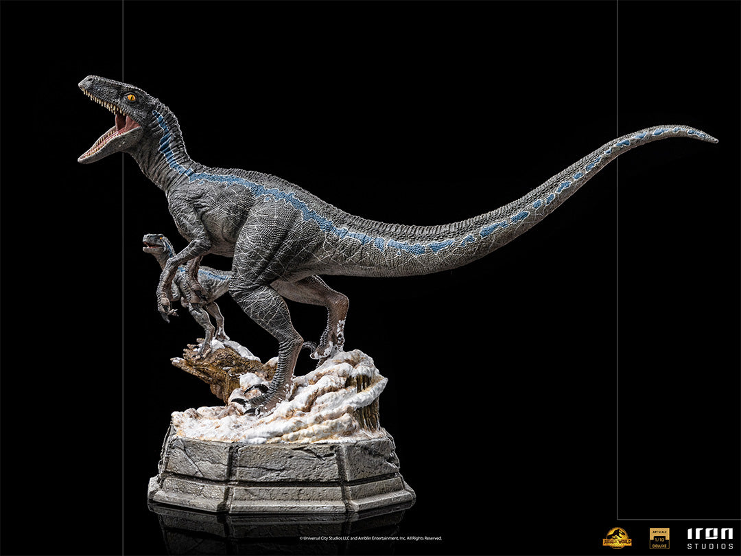 Blue and Beta Deluxe - Jurassic World: Domination - Art Scal