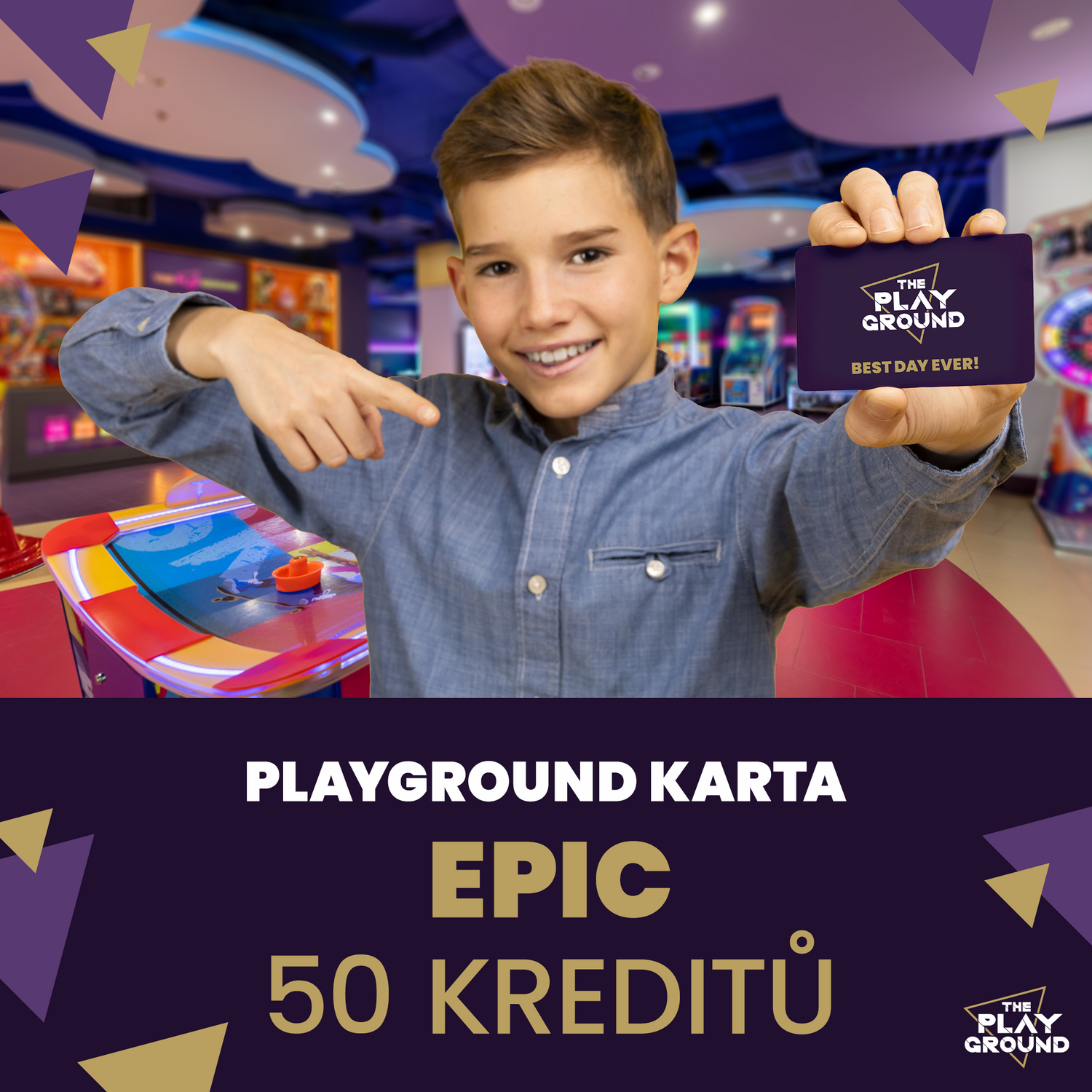 Playground karta EPIC - 50 kreditů