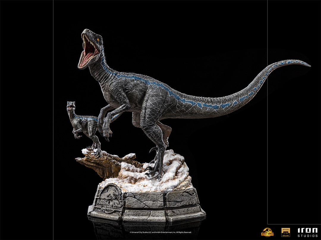 Blue and Beta Deluxe - Jurassic World: Domination - Art Scal