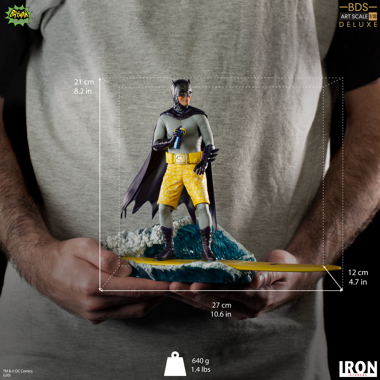 Batman Deluxe BDS Art Scale 1/10 - Batman 66 