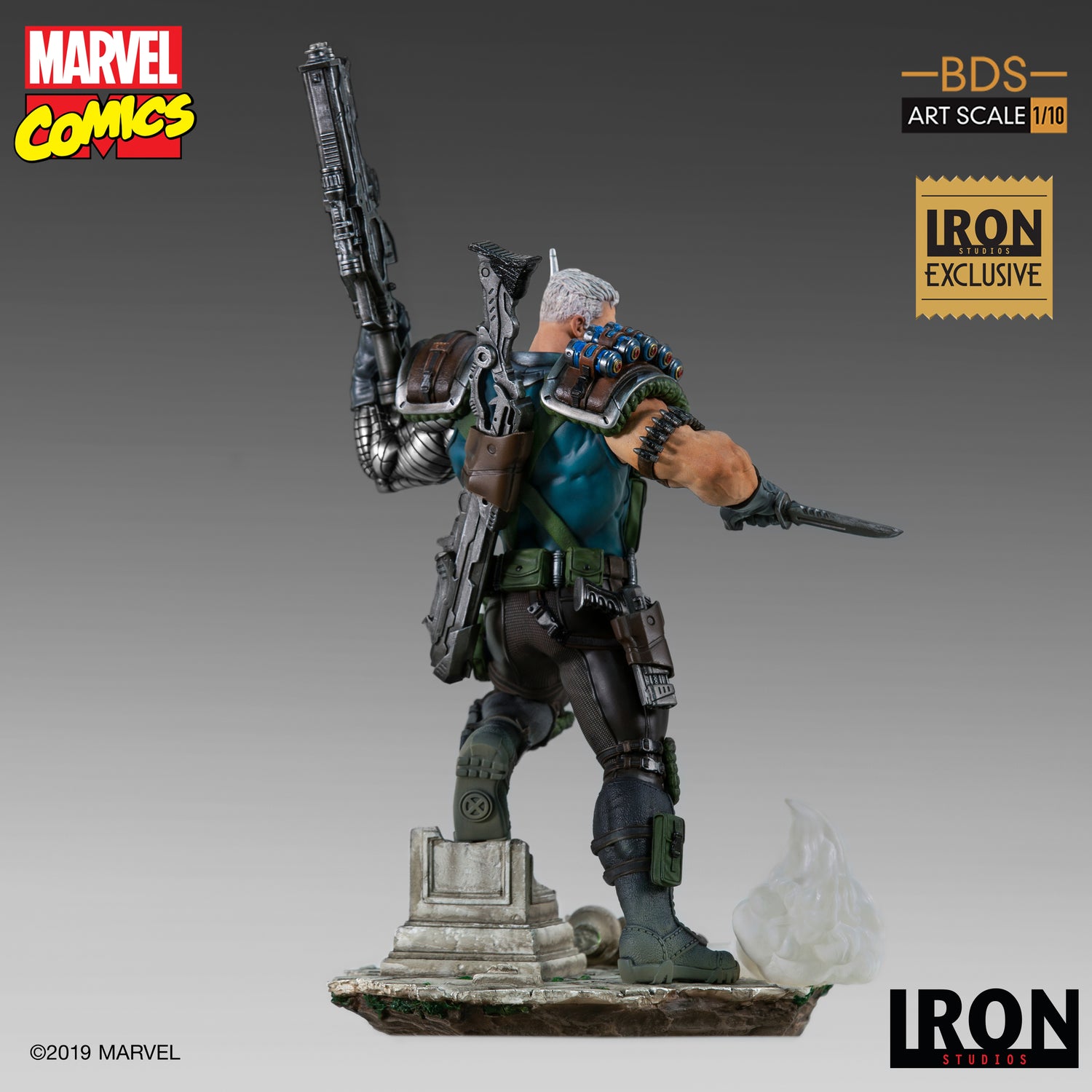 Cable BDS Art Scale 1/10 - Marvel Comics Series 6 Event Excl