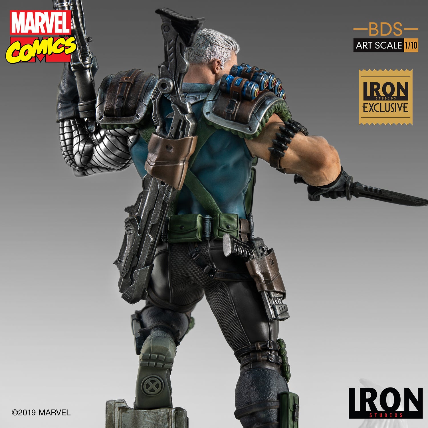 Cable BDS Art Scale 1/10 - Marvel Comics Series 6 Event Excl