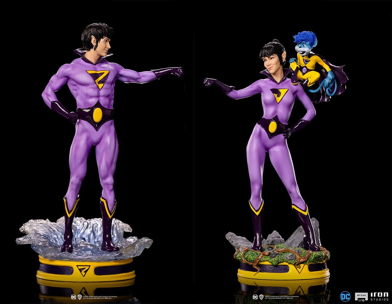 WONDER TWINS ART SCALE 1/10 - DC COMICS