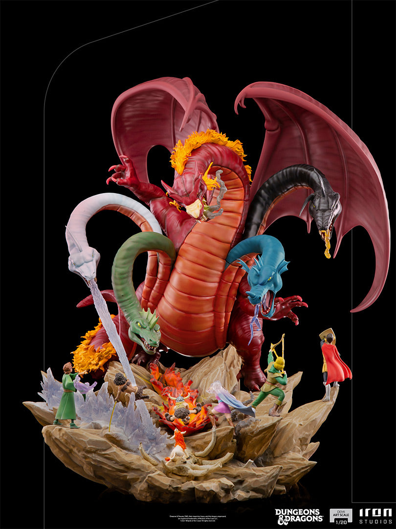 Tiamat Battle Demi Art Scale 1/20 - Dungeons and Dragons