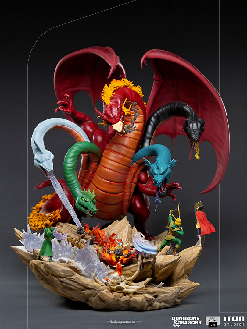 Tiamat Battle Demi Art Scale 1/20 - Dungeons and Dragons