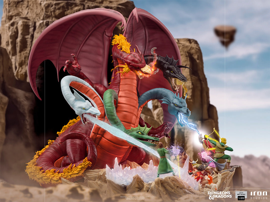 Tiamat Battle Demi Art Scale 1/20 - Dungeons and Dragons