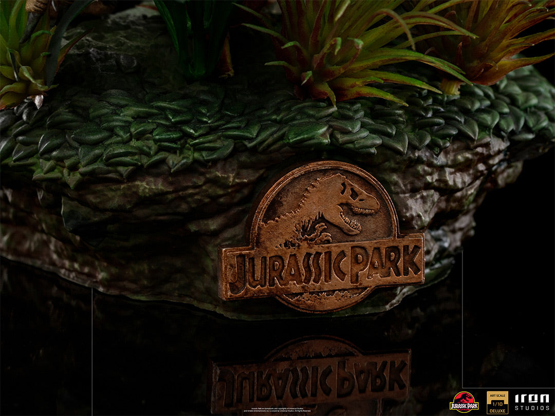 Just The Two Raptors Deluxe Art Scale 1/10 - Jurassic Park