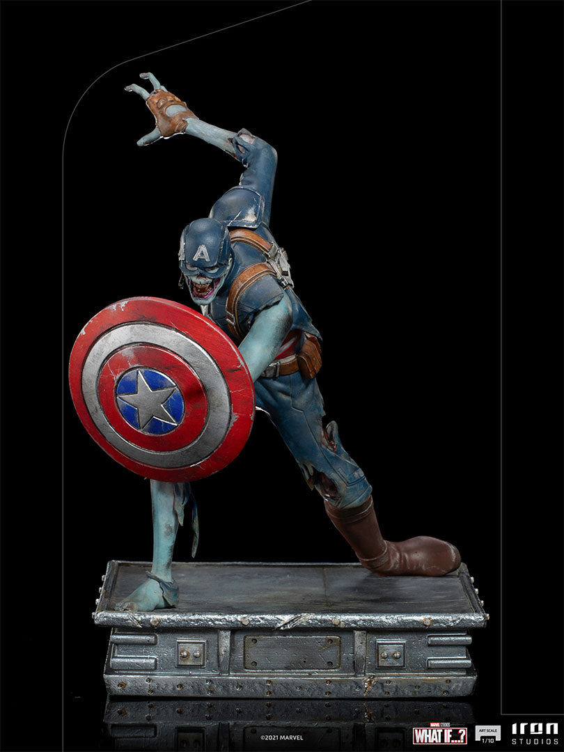 Zombie Captain America - What If...? - Art Scale 1/10