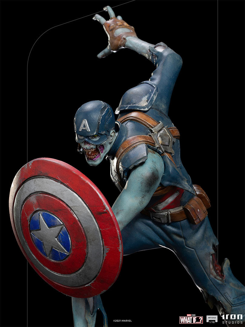 Zombie Captain America - What If...? - Art Scale 1/10