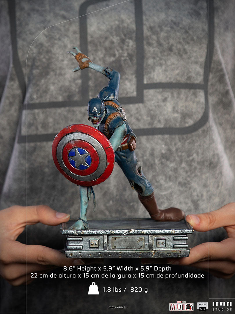 Zombie Captain America - What If...? - Art Scale 1/10