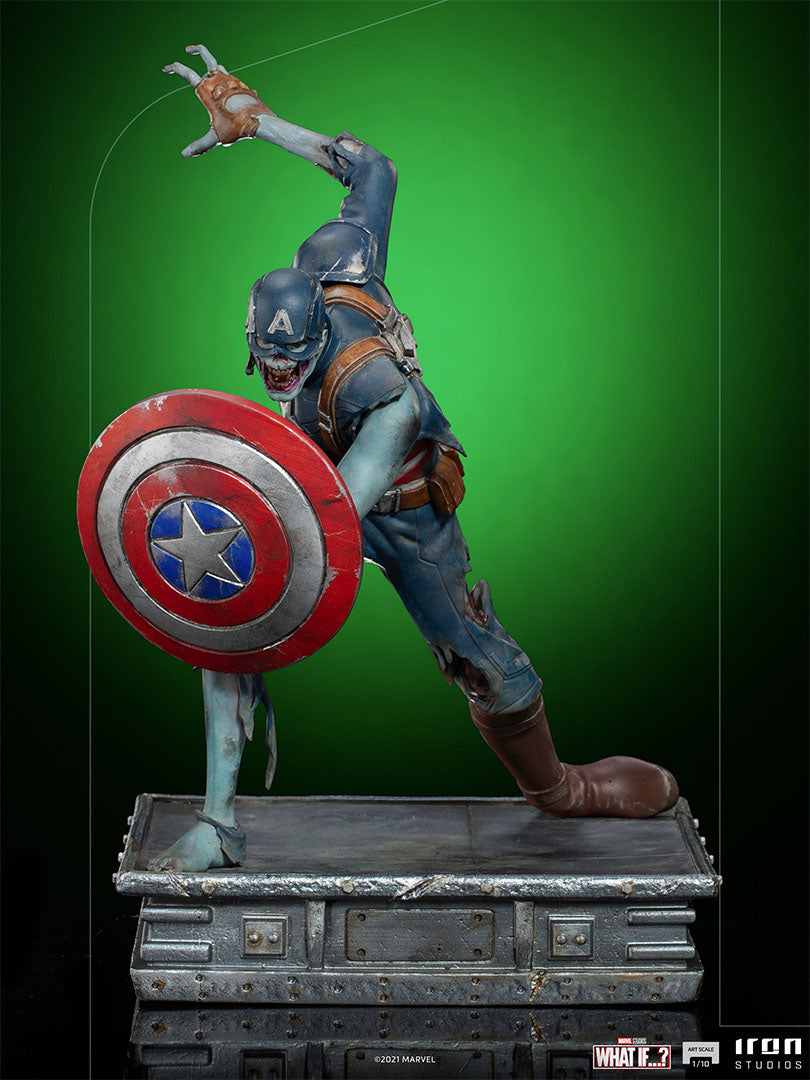 Zombie Captain America - What If...? - Art Scale 1/10