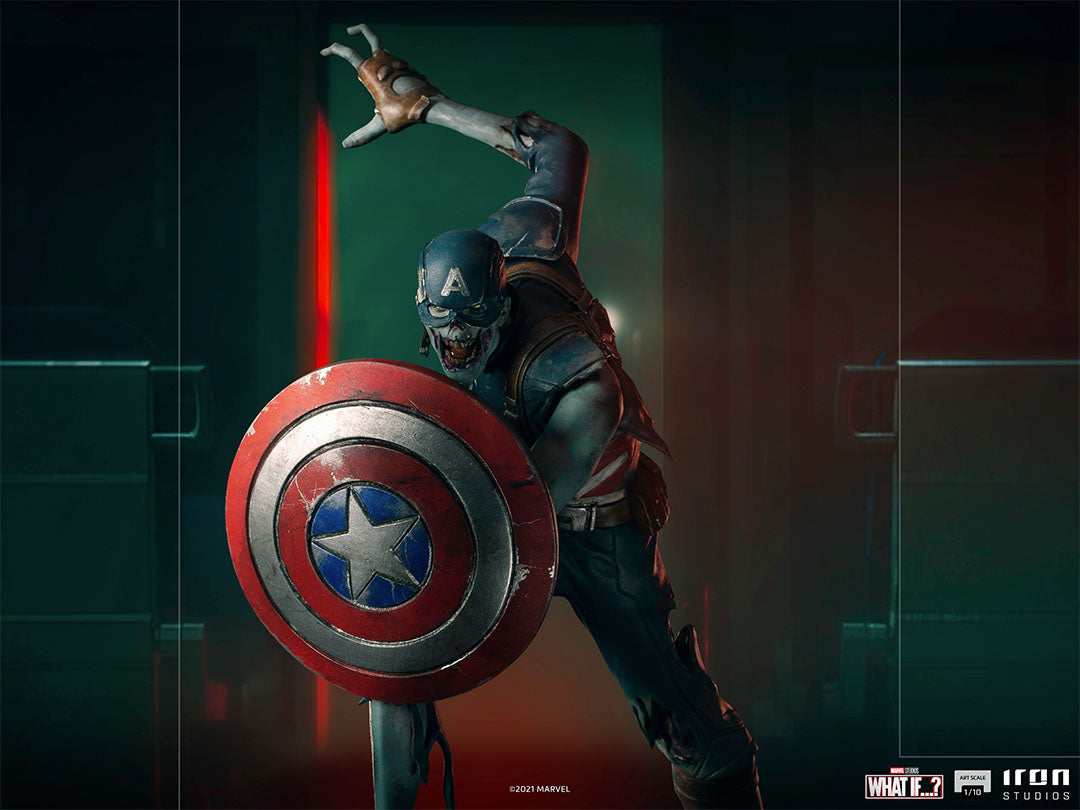 Zombie Captain America - What If...? - Art Scale 1/10