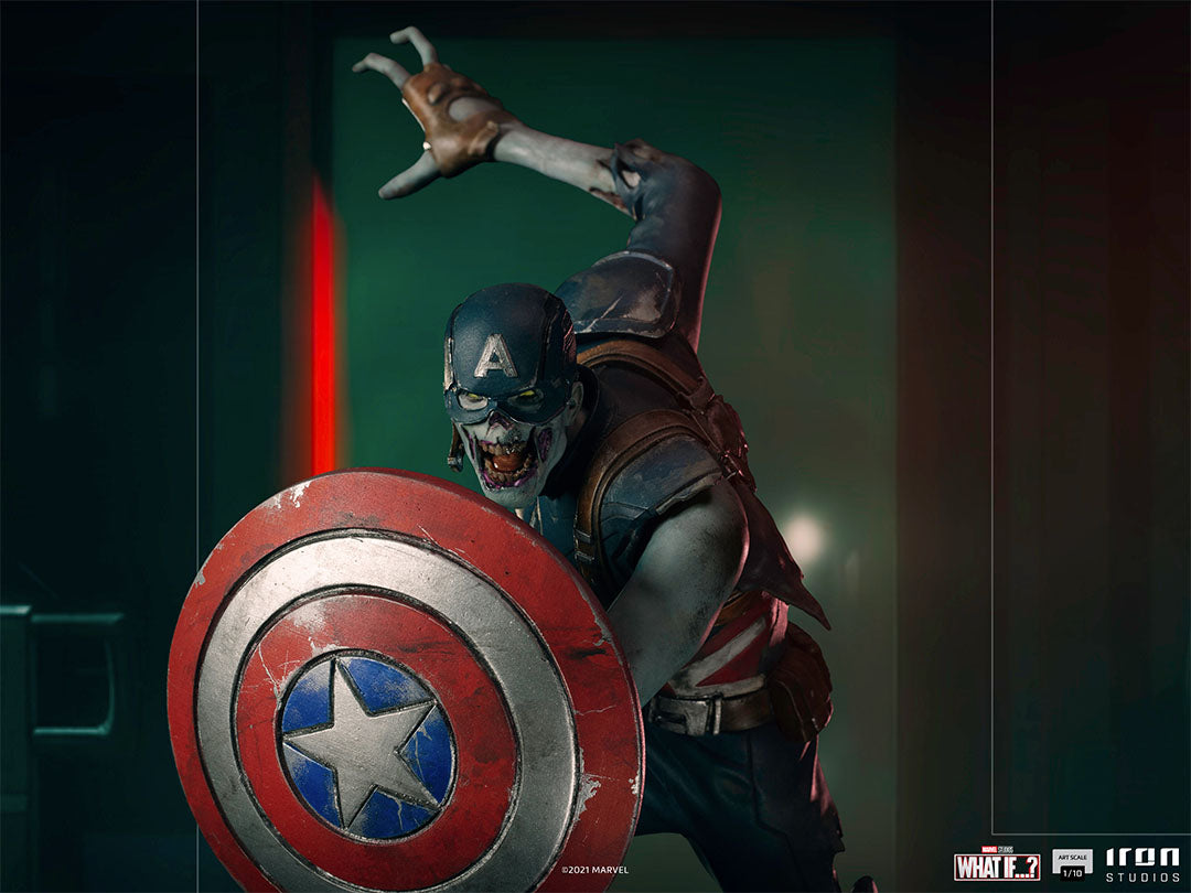 Zombie Captain America - What If...? - Art Scale 1/10