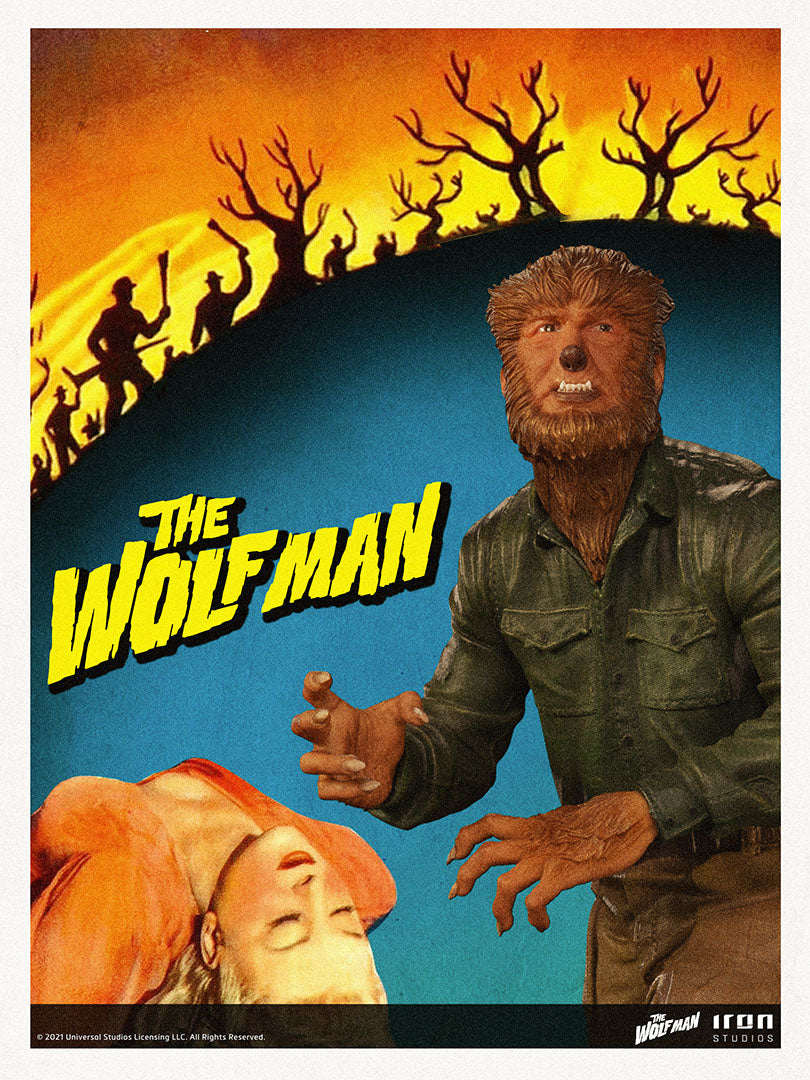 The Wolf Man Deluxe Art Scale 1/10 - Universal Monsters