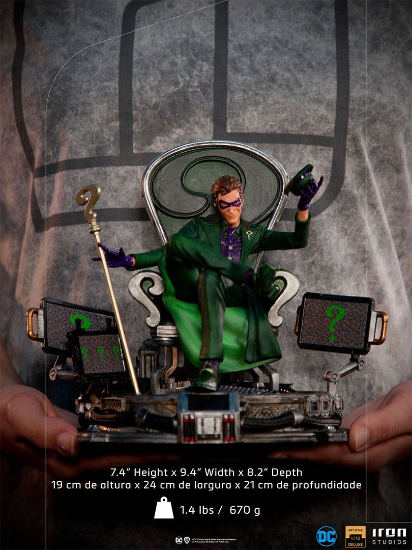 Riddler Deluxe - DC Comics - Art Scale 1/10 - Iron Studios