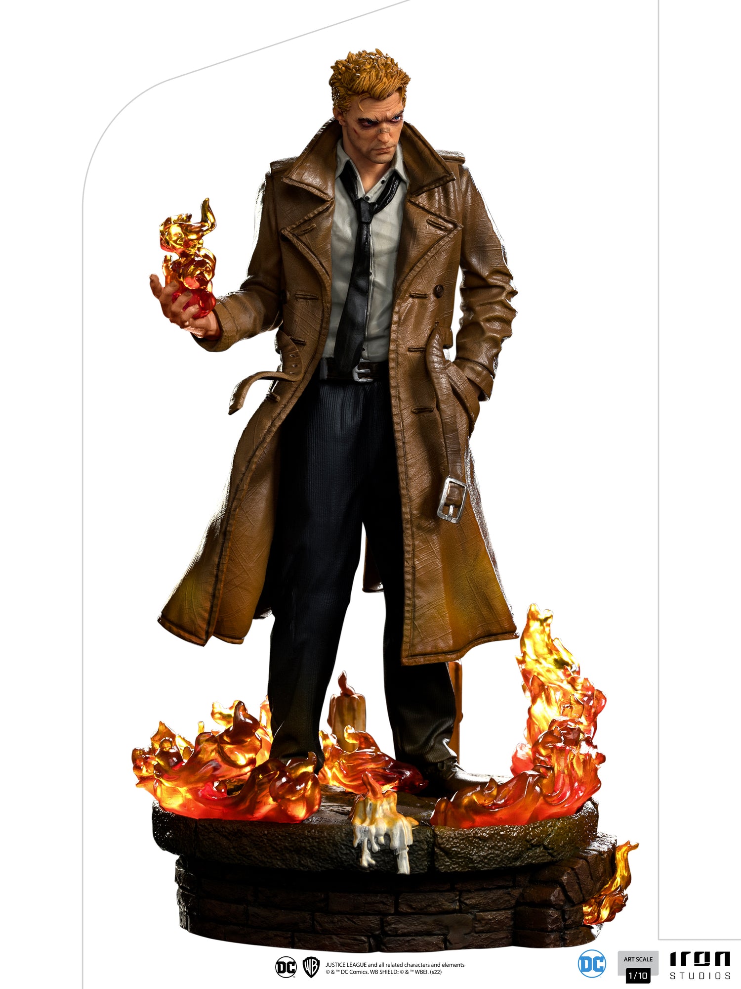 IRON STUDIOS - CONSTANTINE - DC COMICS SERIES - ART SCALE 1/10