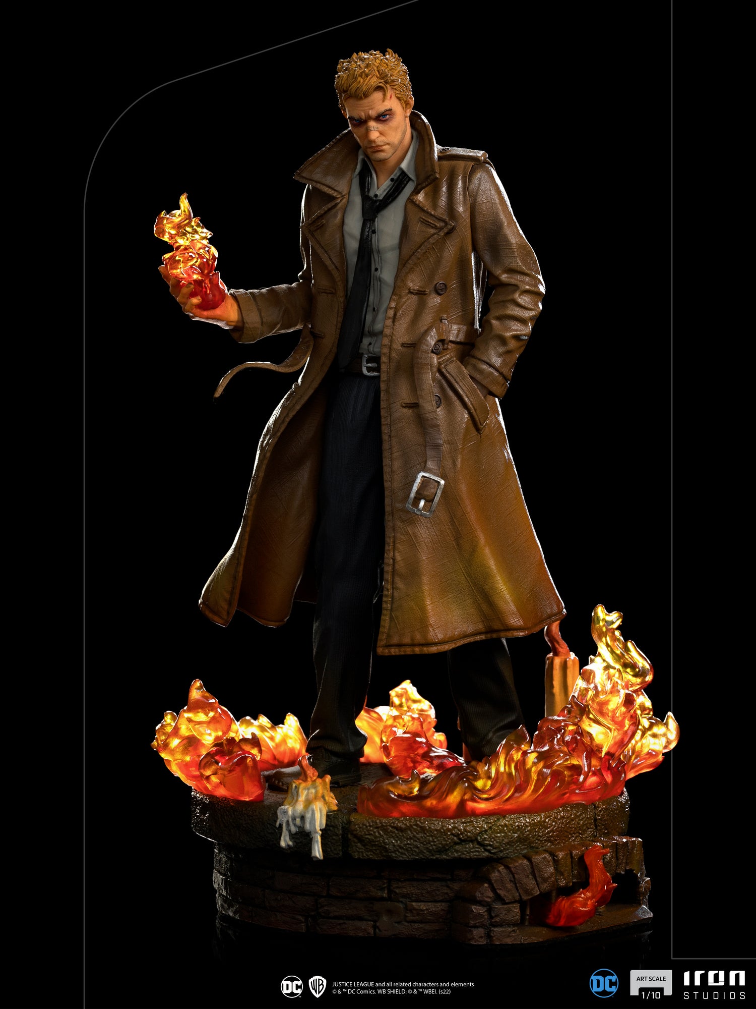 IRON STUDIOS - CONSTANTINE - DC COMICS SERIES - ART SCALE 1/10