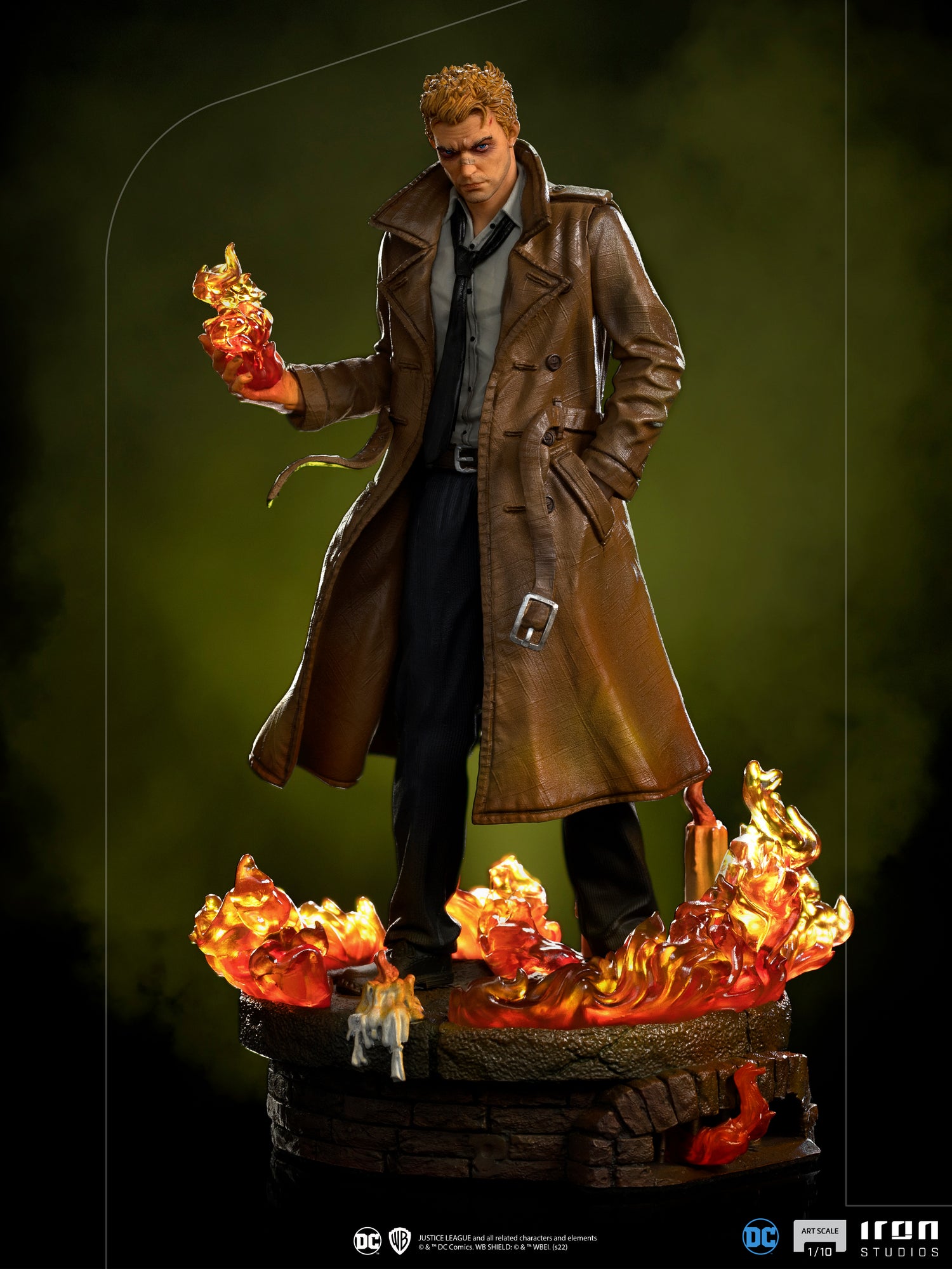 IRON STUDIOS - CONSTANTINE - DC COMICS SERIES - ART SCALE 1/10