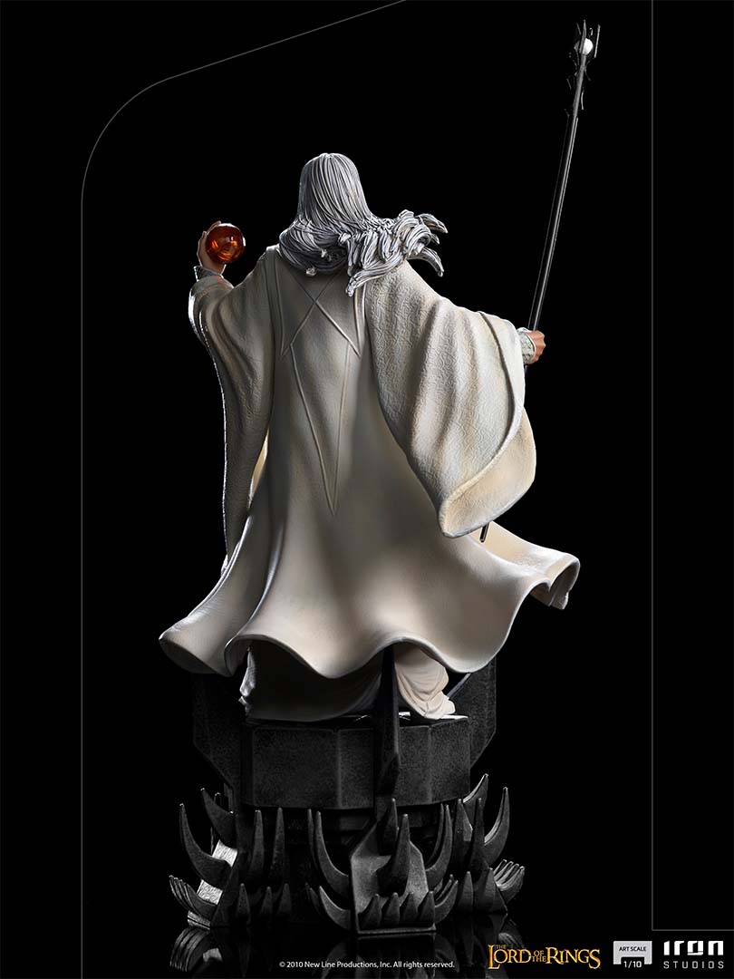 IRON STUDIOS - SARUMAN BDS - THE LORD OF THE RINGS - ART SCALE 1/10