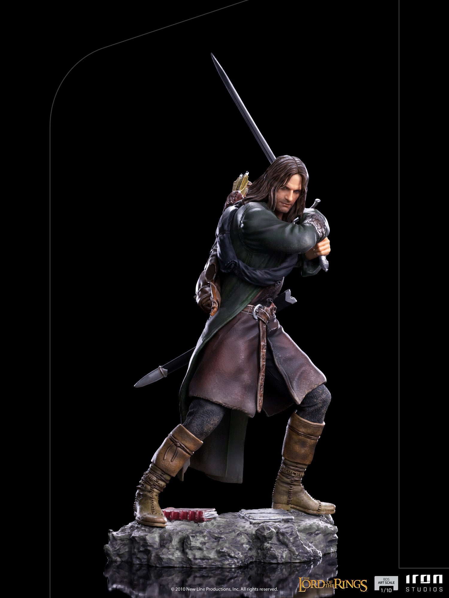 IRON STUDIOS - ARAGORN BDS - THE LORD OF THE RINGS - ART SCALE 1/10