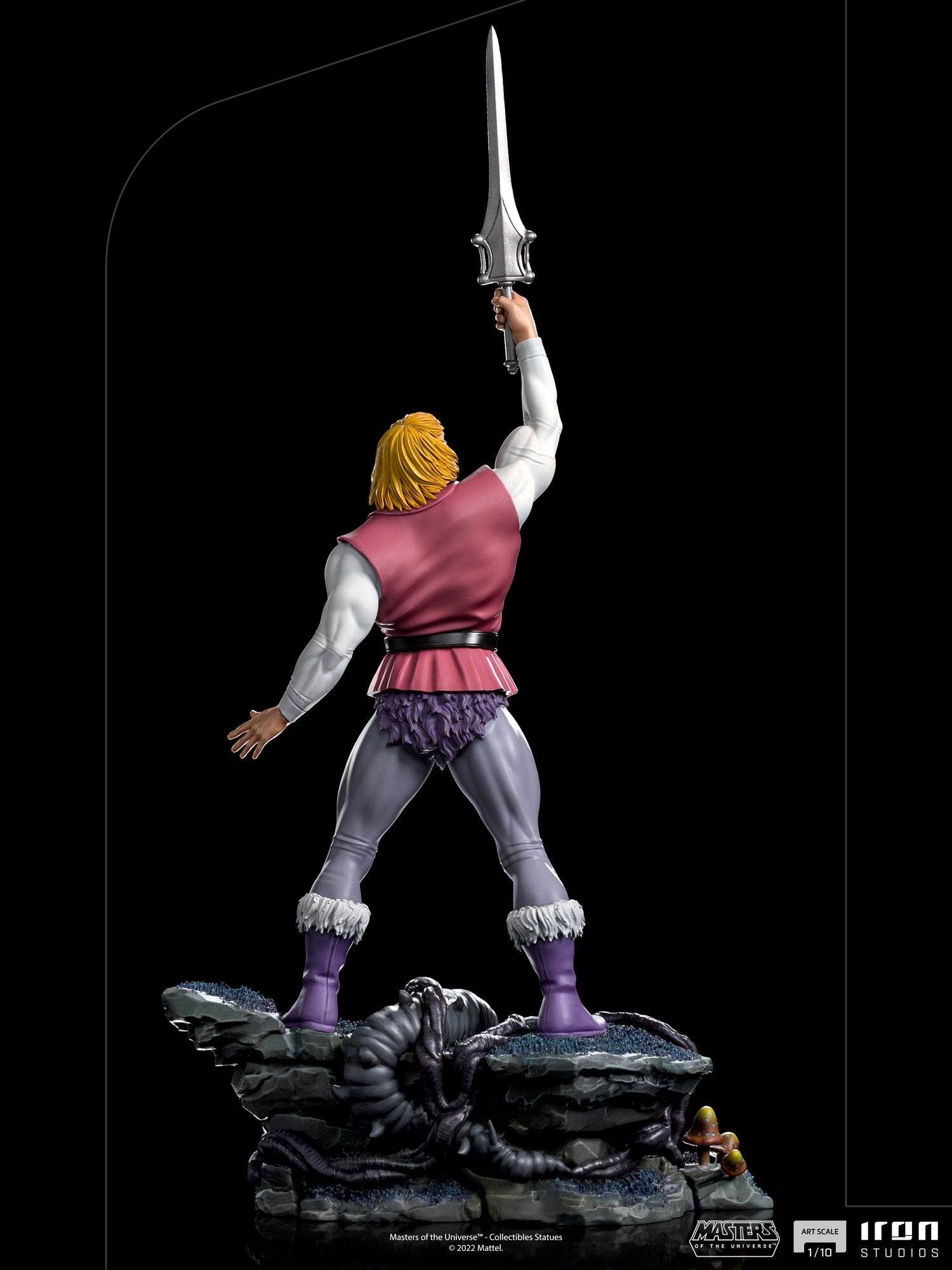 IRON STUDIOS - PRINCE ADAM - MASTERS OF THE UNIVERSE (MOTU) - ART SCALE 1/10