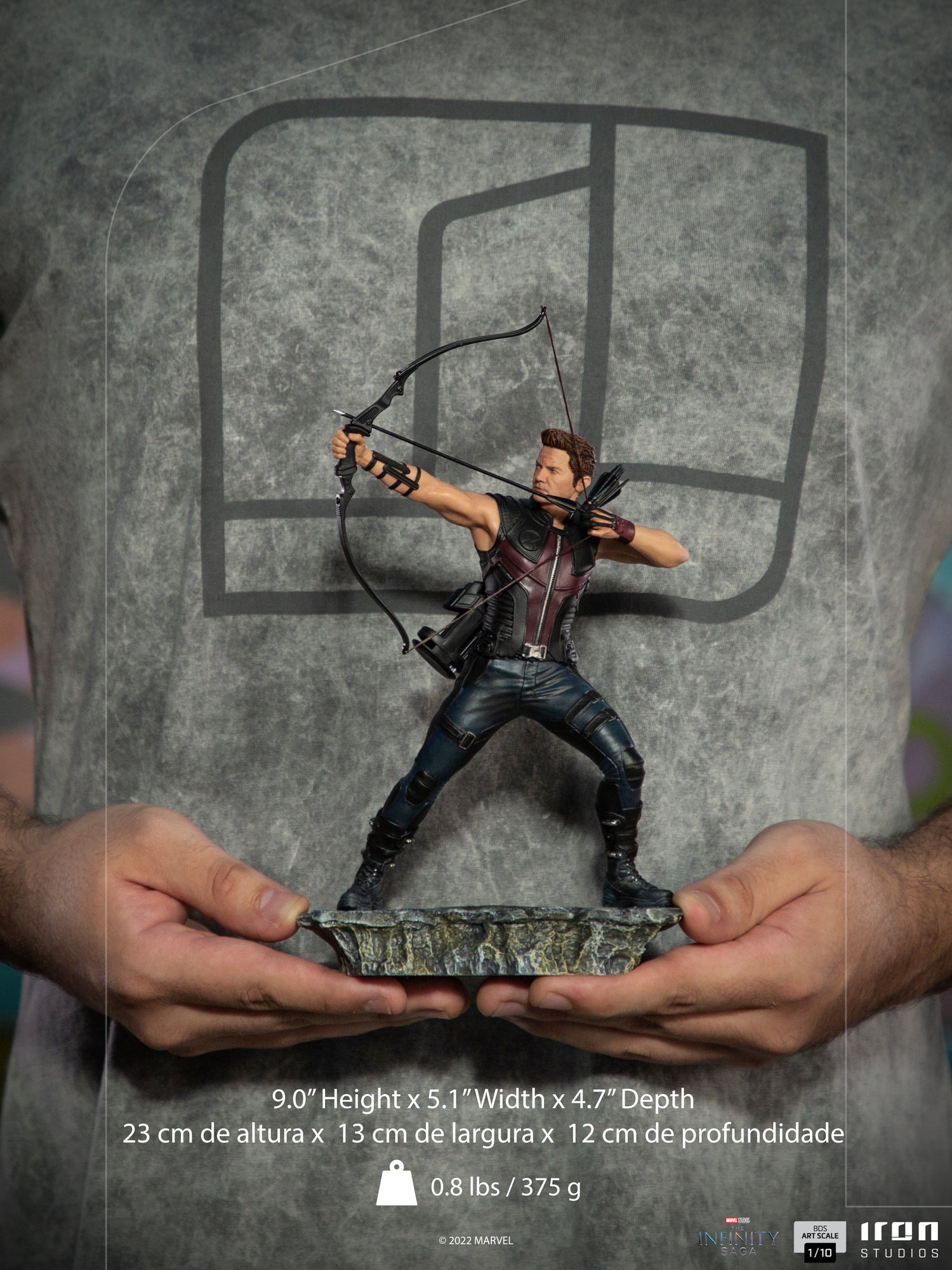 Hawkeye Battle of NY - The Infinity Saga - BDS Art Scale 1/1