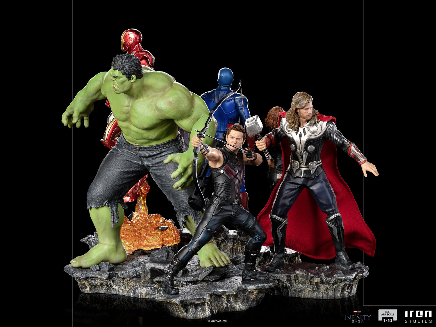 Hawkeye Battle of NY - The Infinity Saga - BDS Art Scale 1/1