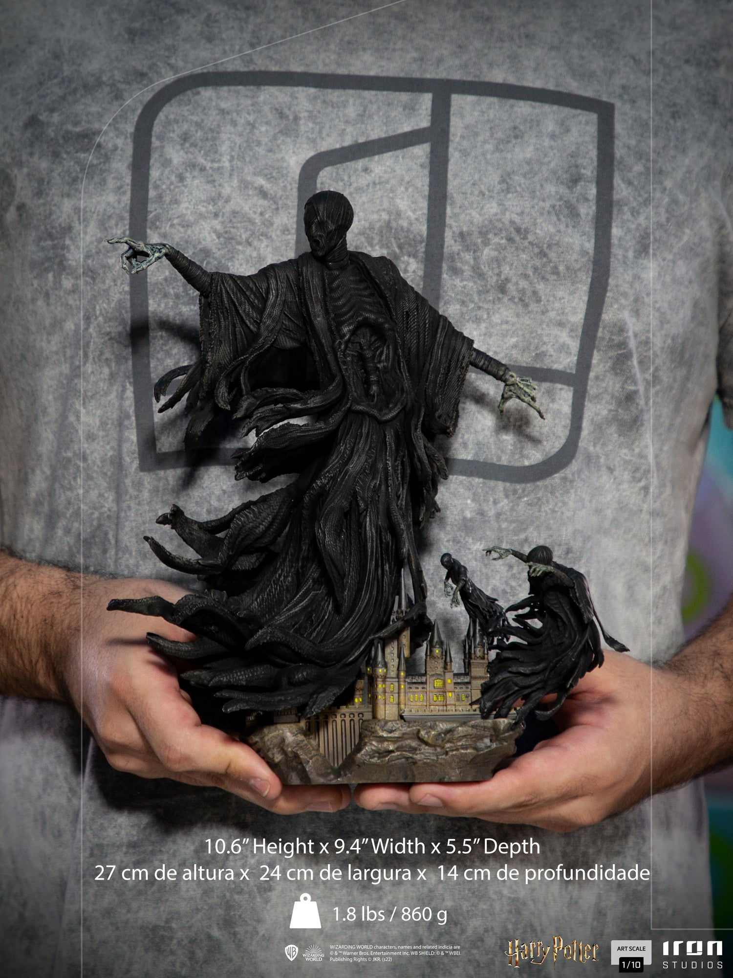 IRON STUDIOS - DEMENTOR - HARRY POTTER - ART SCALE 1/10