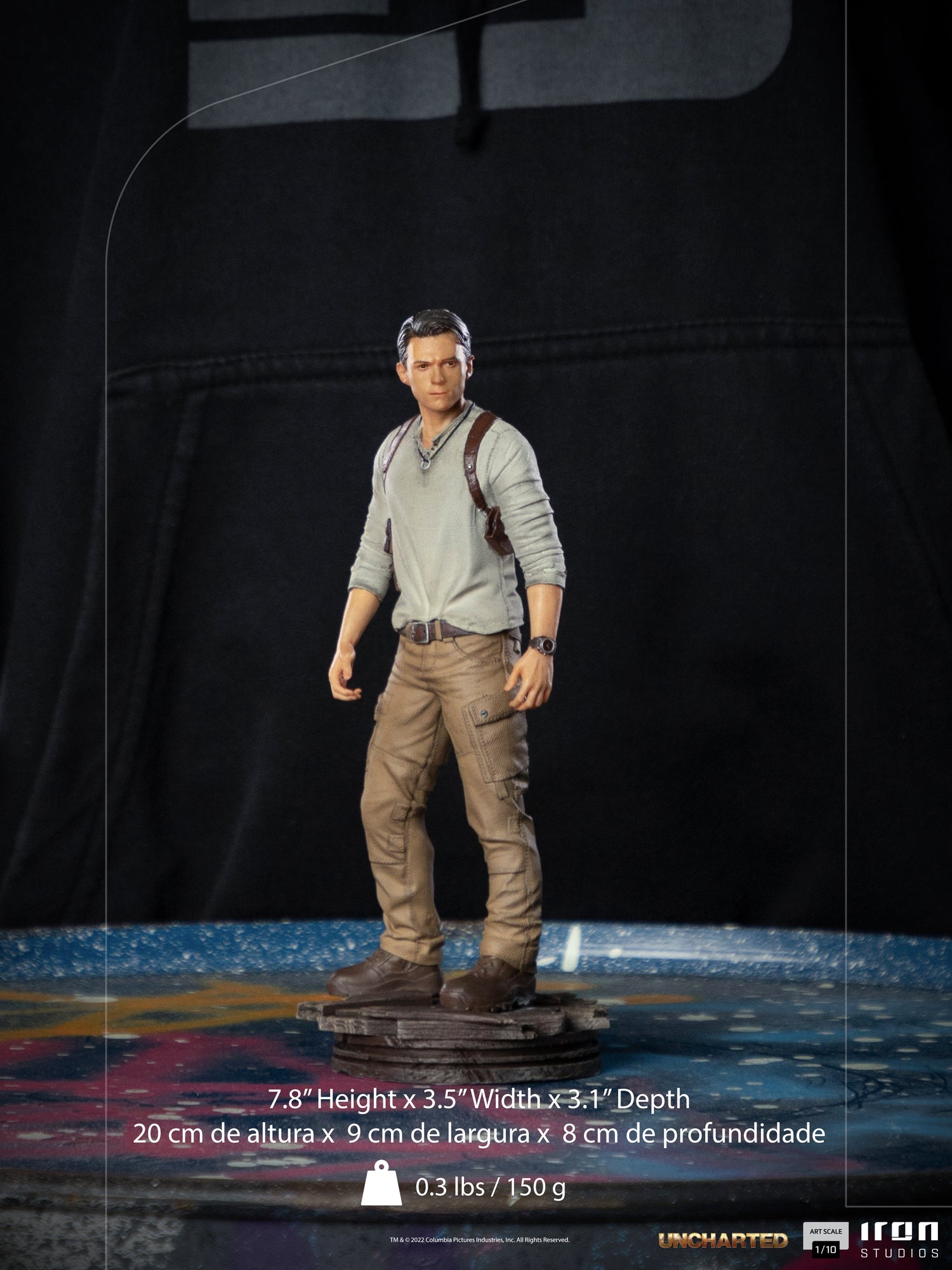 Nathan Drake - Uncharted Movie - Art Scale 1/10