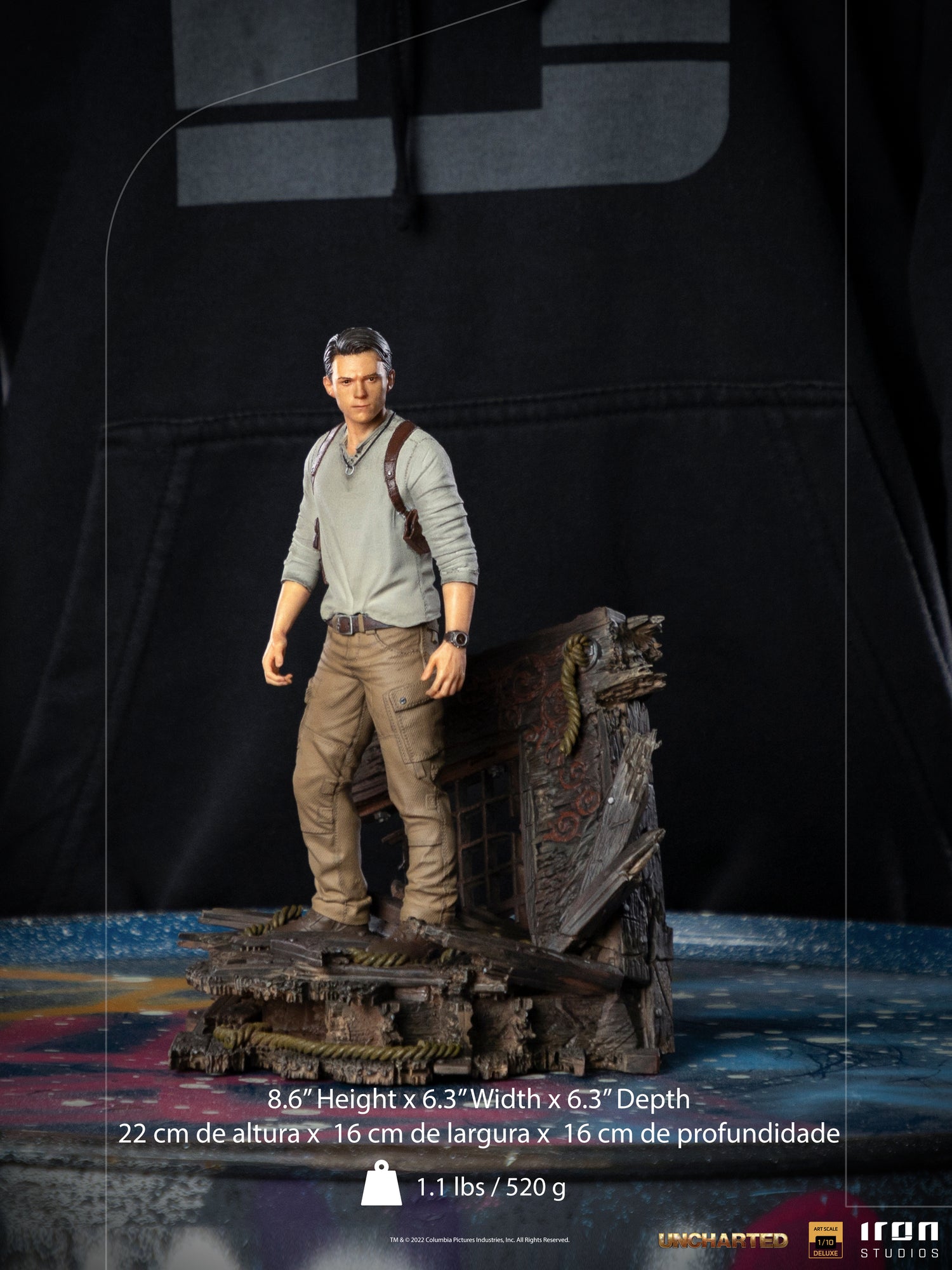 Nathan Drake Deluxe - Uncharted Movie - Art Scale 1/10