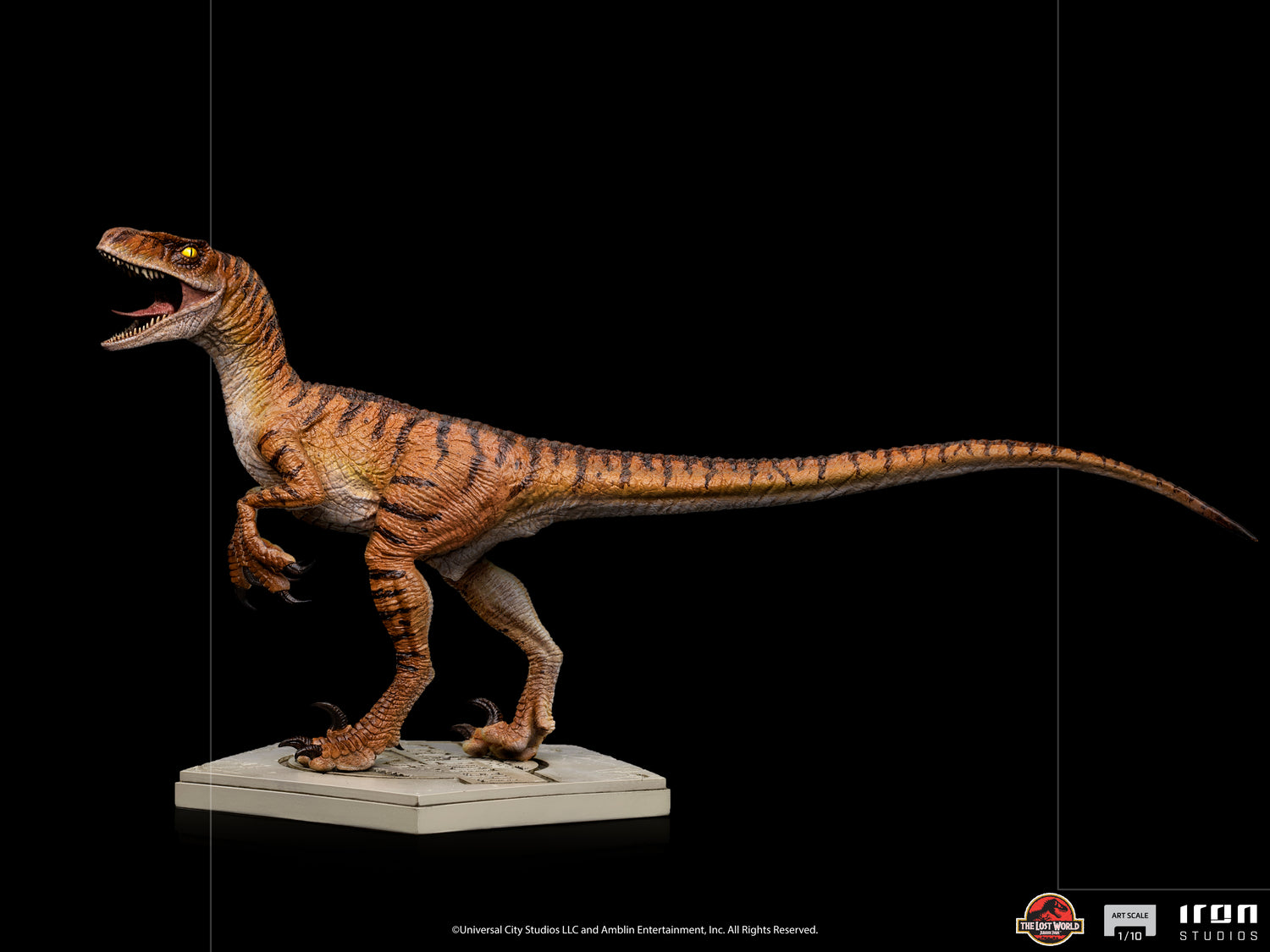 Velociraptor - Jurassic World Lost World - Art Scale 1/10 -