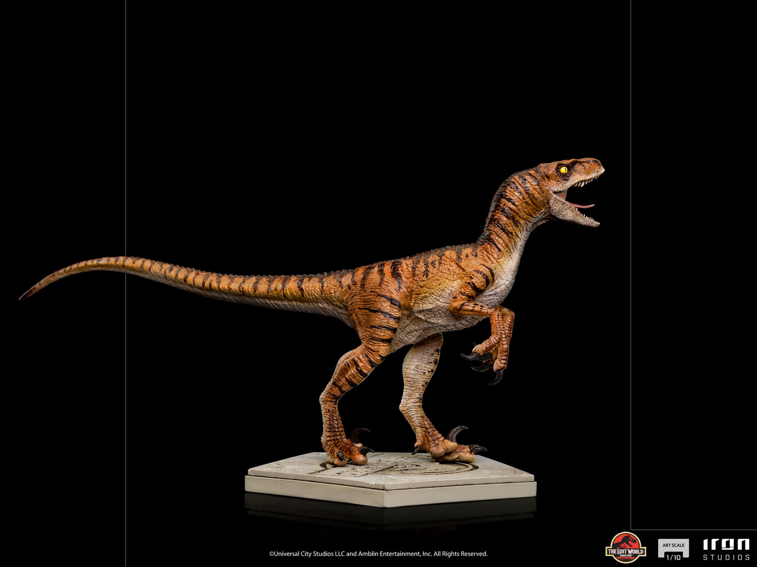 Velociraptor - Jurassic World Lost World - Art Scale 1/10 -