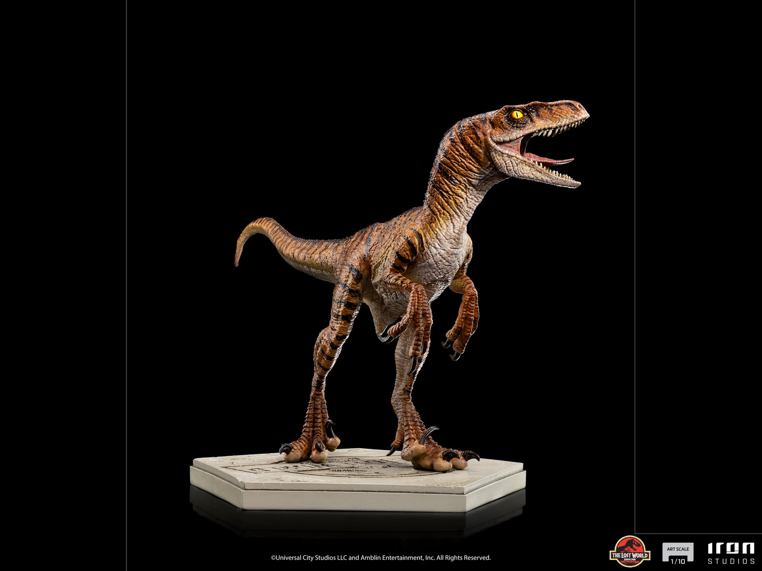 Velociraptor - Jurassic World Lost World - Art Scale 1/10 -