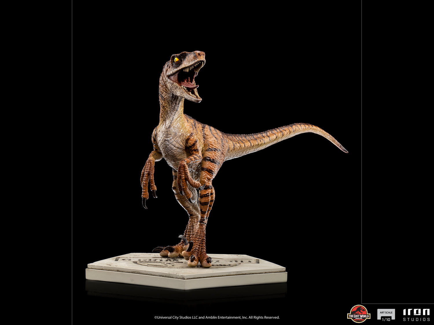 Velociraptor - Jurassic World Lost World - Art Scale 1/10 -