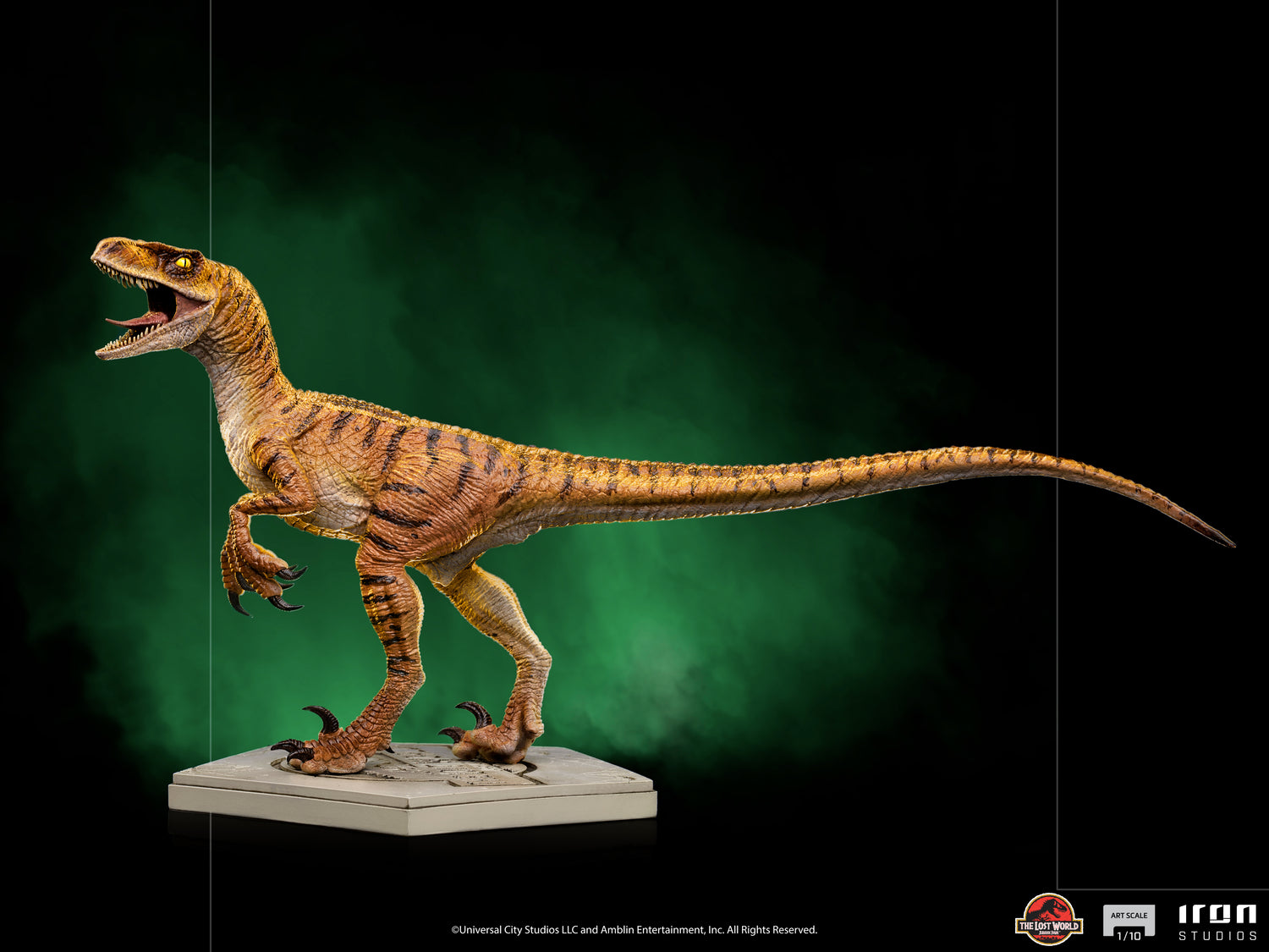 Velociraptor - Jurassic World Lost World - Art Scale 1/10 -