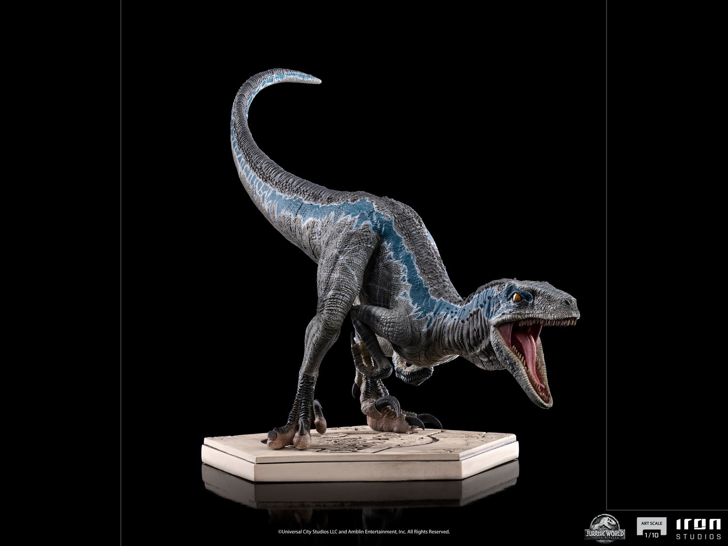 Blue - Jurassic World Fallen Kingdom - BDS Art Scale 1/10 -