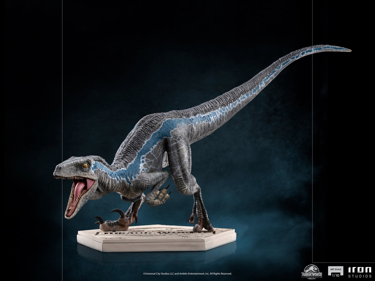 Blue - Jurassic World Fallen Kingdom - BDS Art Scale 1/10 -