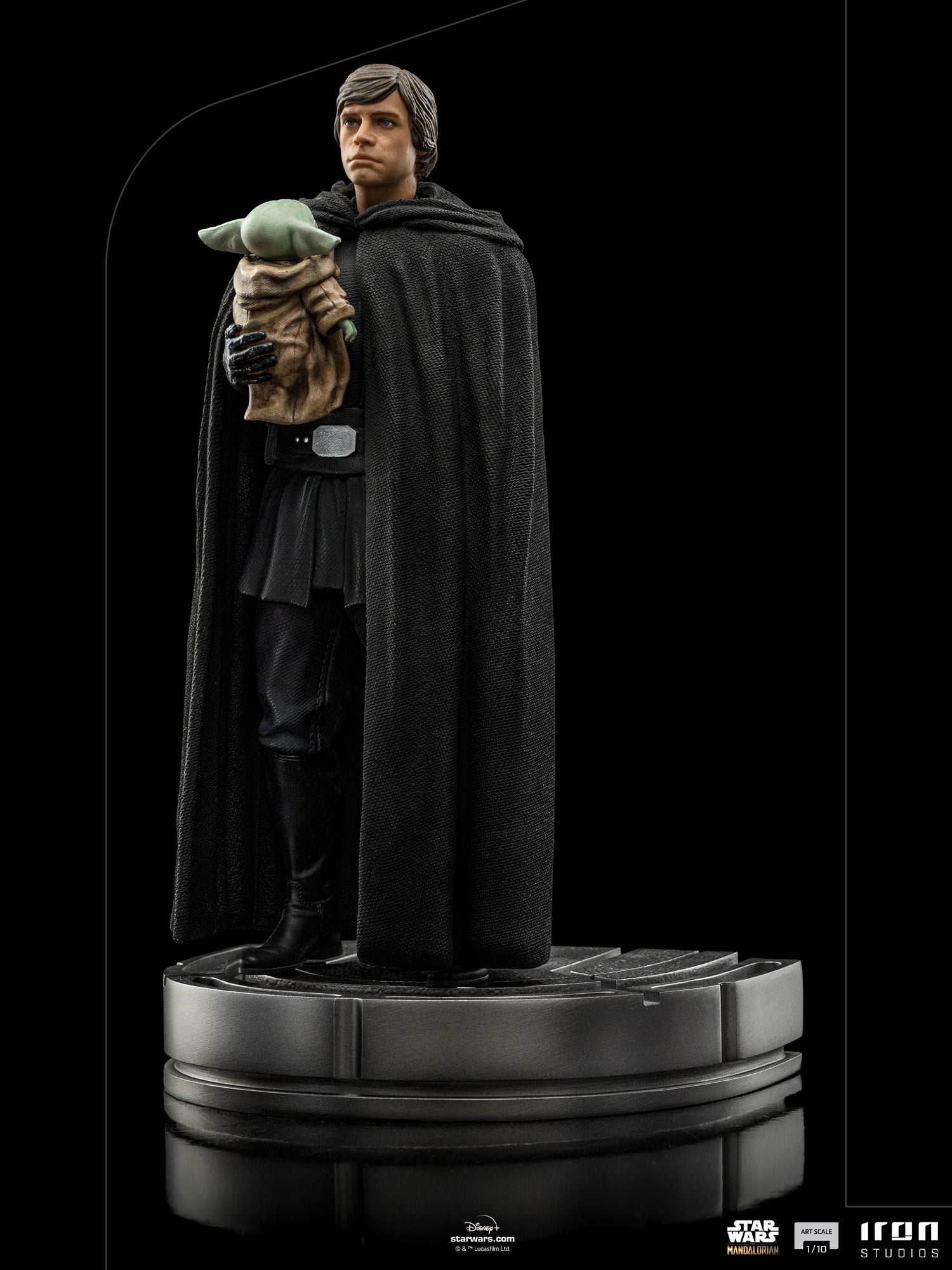 IRON STUDIOS - LUKE SKYWALKER AND GROGU - THE MANDALORIAN - ART SCALE 1/10