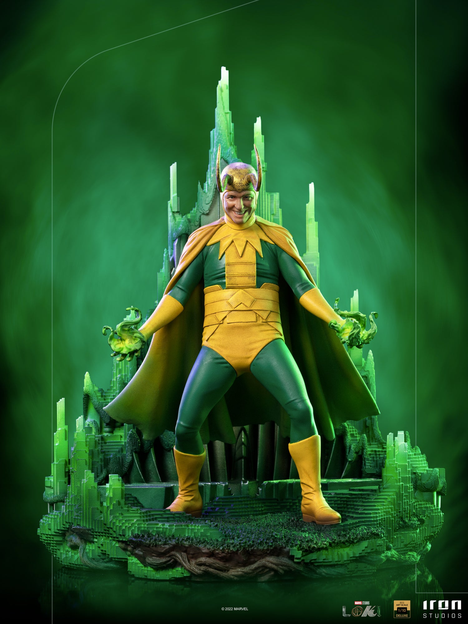 IRON STUDIOS - Classic Loki Variant Deluxe BDS Art Scale 1/10