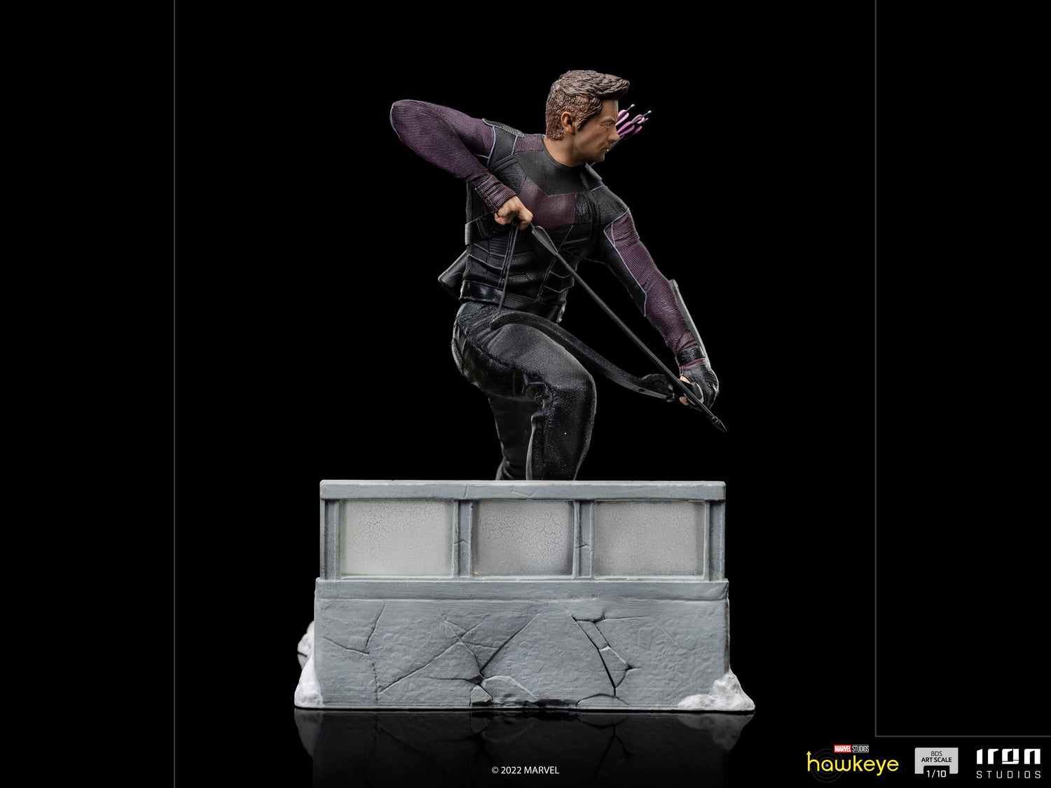 IRON STUDIOS - CLINT BARTON BDS - HAWKEYE - ART SCALE 1/10