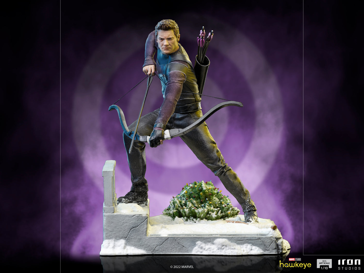 IRON STUDIOS - CLINT BARTON BDS - HAWKEYE - ART SCALE 1/10