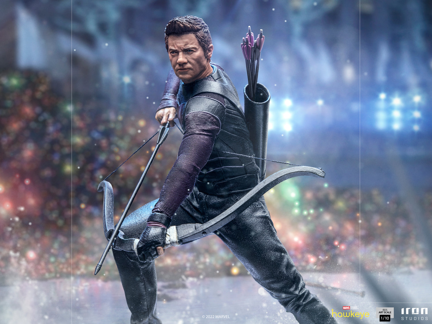 IRON STUDIOS - CLINT BARTON BDS - HAWKEYE - ART SCALE 1/10