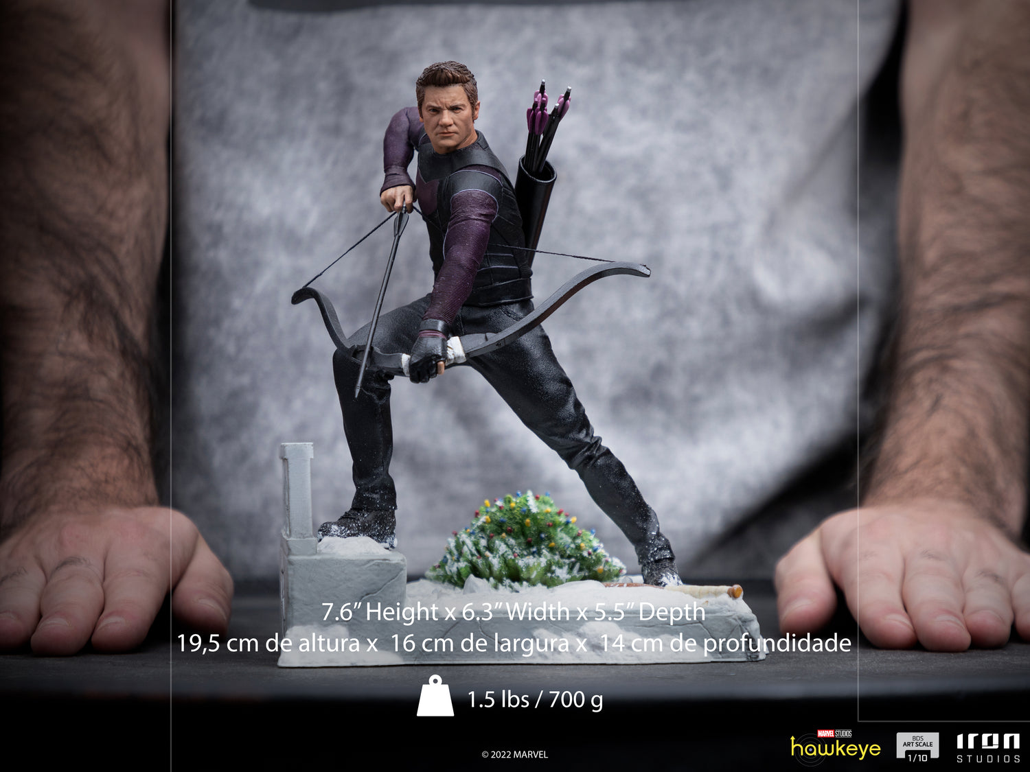 IRON STUDIOS - CLINT BARTON BDS - HAWKEYE - ART SCALE 1/10