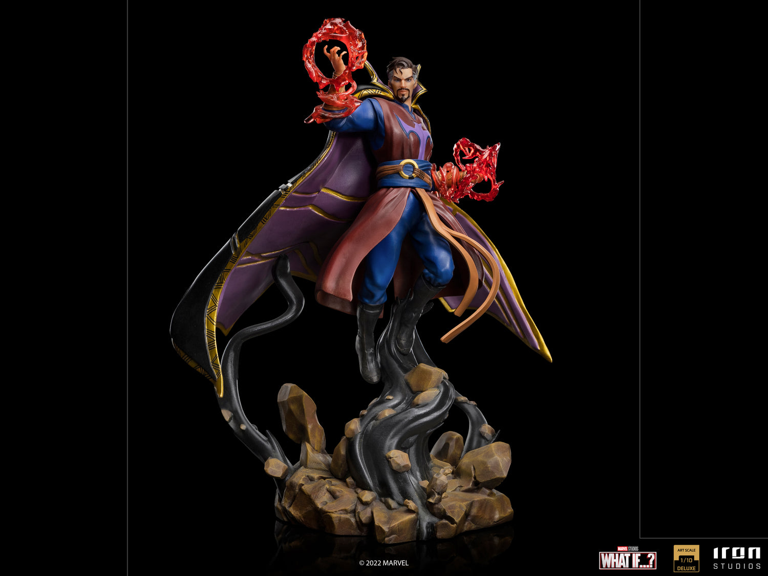 IRON STUDIOS - DOCTOR STRANGE SUPREME DELUXE - WHAT IF...? - ART SCALE 1/10