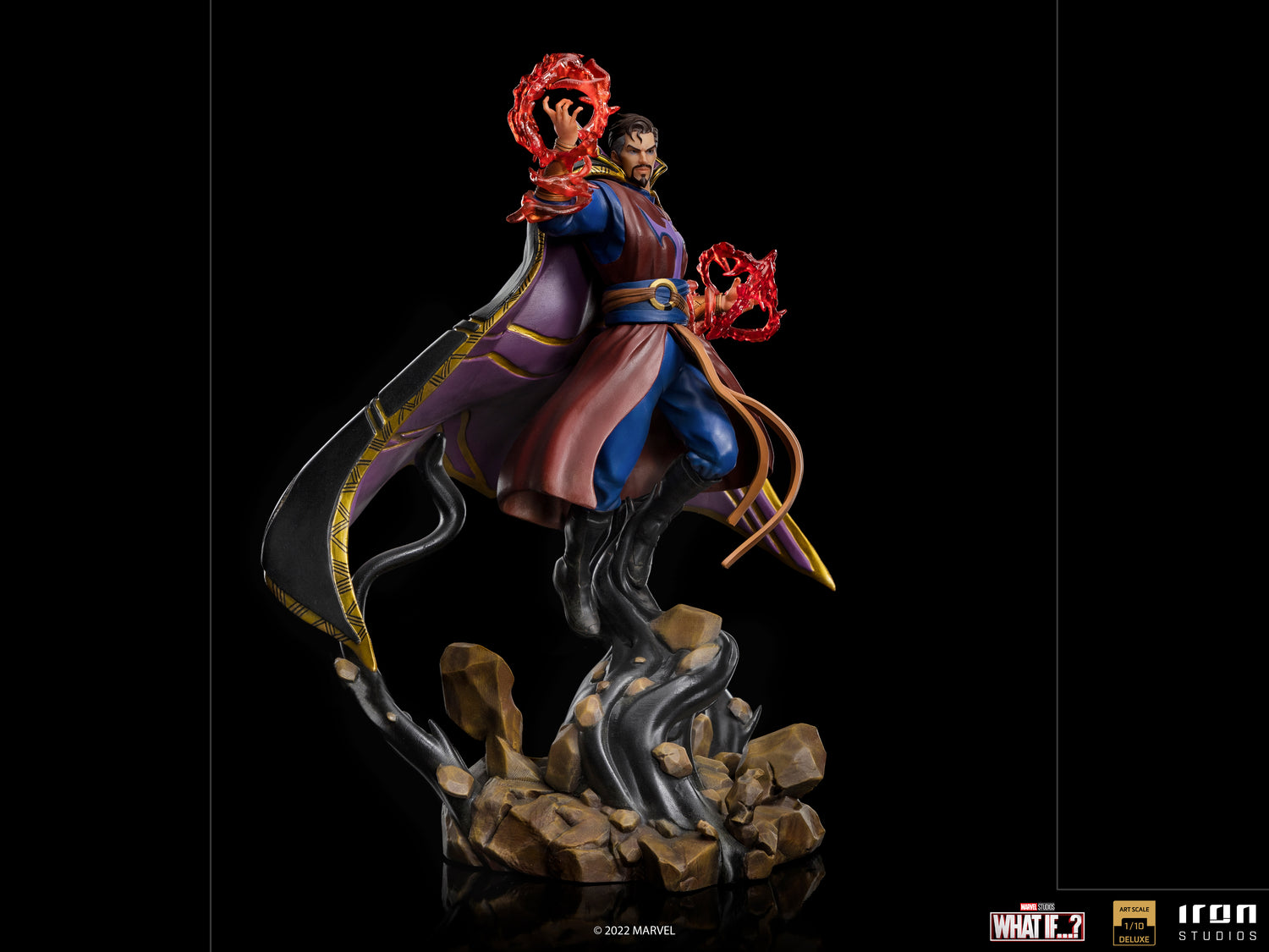 IRON STUDIOS - DOCTOR STRANGE SUPREME DELUXE - WHAT IF...? - ART SCALE 1/10