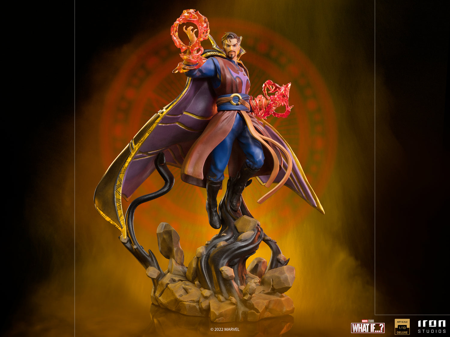 IRON STUDIOS - DOCTOR STRANGE SUPREME DELUXE - WHAT IF...? - ART SCALE 1/10